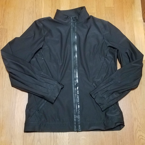 FLAWED Lululemon's Mens Black Jacket Large - Picture 7 of 13